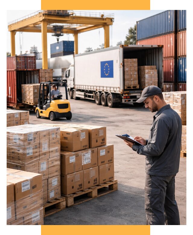 Доставка грузов из Европы от 12180 р., логистика СетСервис-Кно