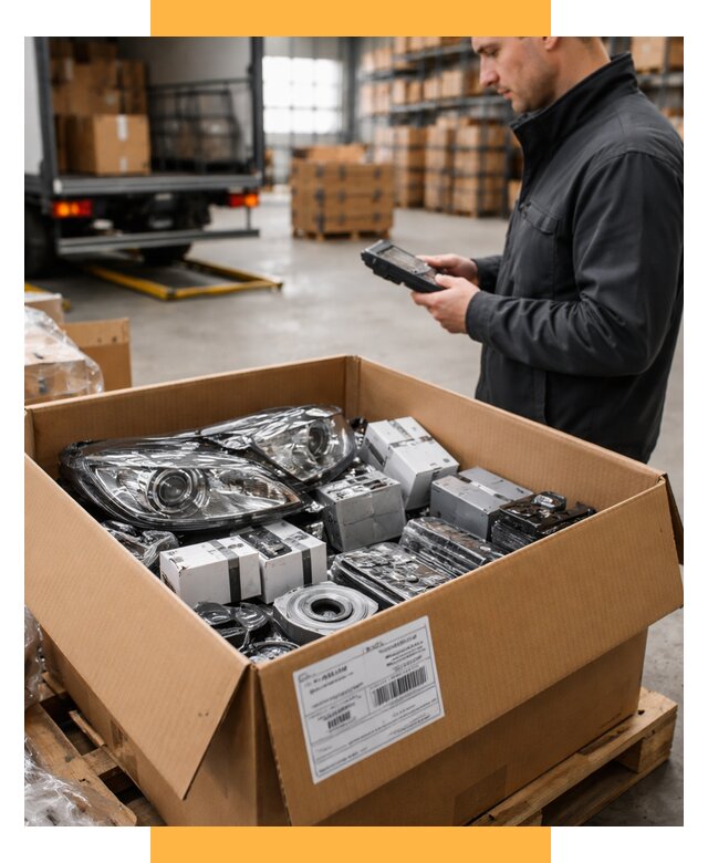 Доставка автозапчастей из Европы под ключ от 12688 р. | СетСервис-Кно