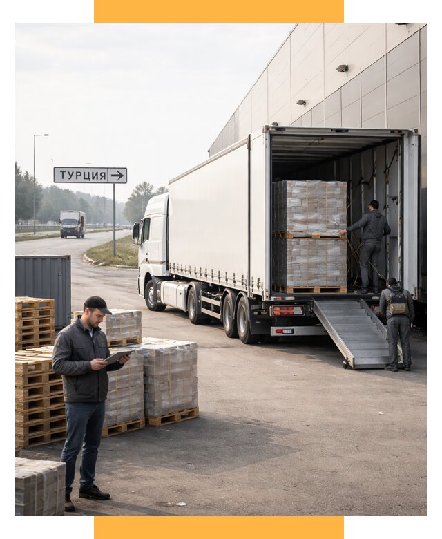 Автоперевозки и доставка фурой из Турции от 121800 р. | СетСервис-Кно