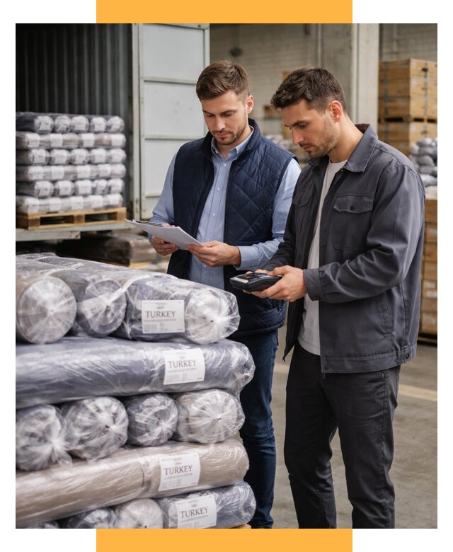 Доставка текстиля из Турции от 45675 р. под ключ, СетСервис-Кно