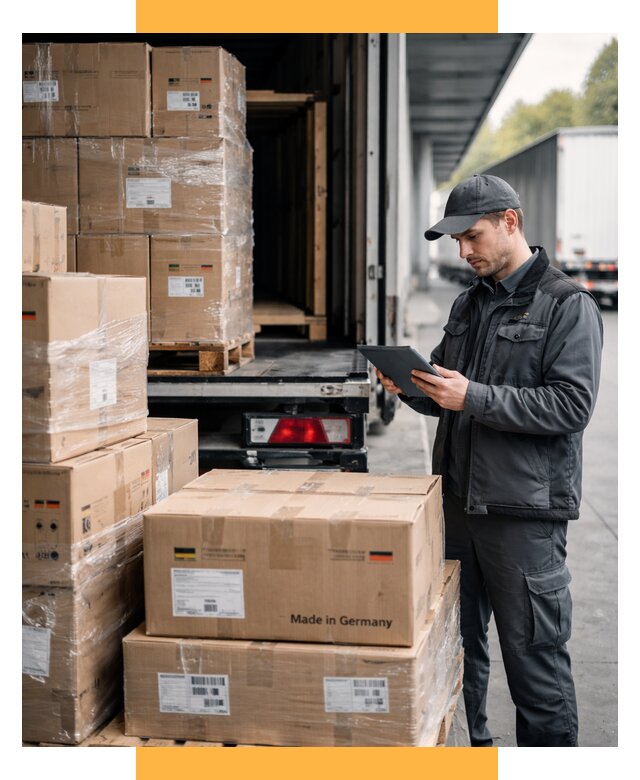 Доставка грузов из Германии от 45675 р. быстро - СетСервис-Кно