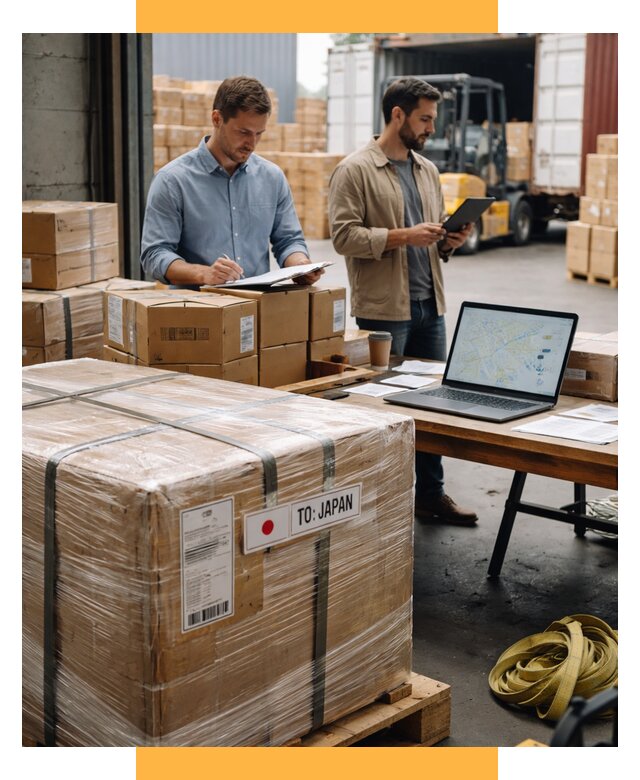 Доставка грузов в Японию от 25375 р., логистика СетСервис-Кно