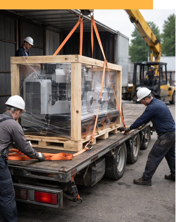 Международная перевозка станков любой сложности от 60900