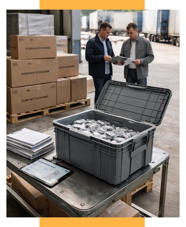 Перевозка комплектующих из Китая от 6598 р. | СетСервис-Кно