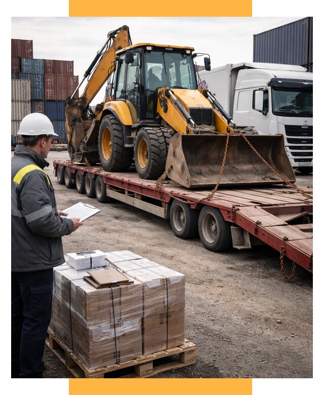 Международная перевозка спецтехники от 45675 р., СетСервис-Кно