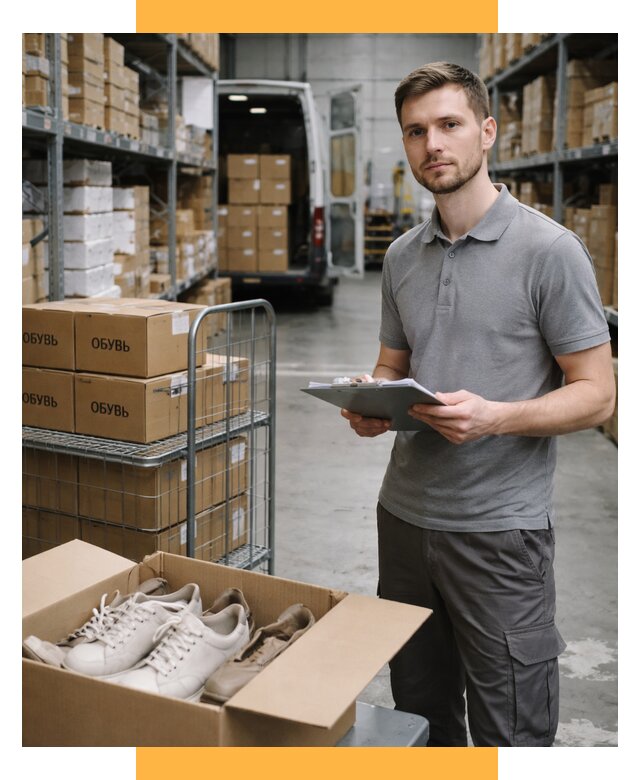 Доставка обуви из Китая и Турции от 4568 р. СетСервис-Кно