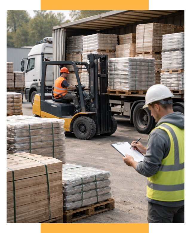 Перевозка строительных материалов от 5583 р. | СетСервис-Кно