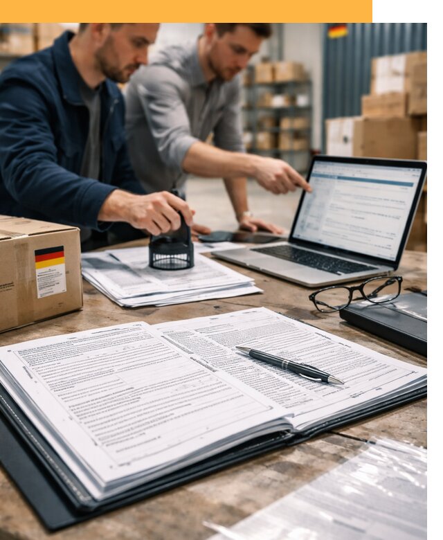 Таможенное оформление грузов из Германии от 9135 руб.