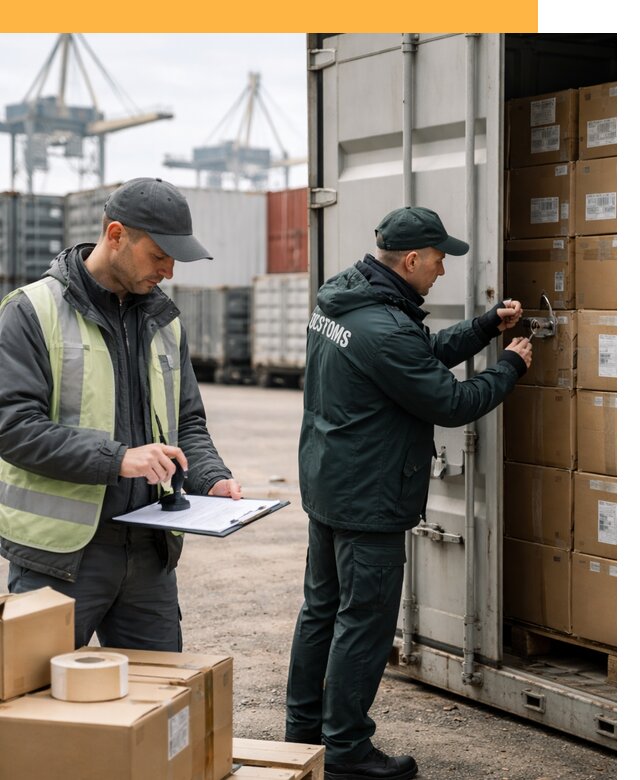 Организация таможенного транзита грузов через границу от 7613 руб