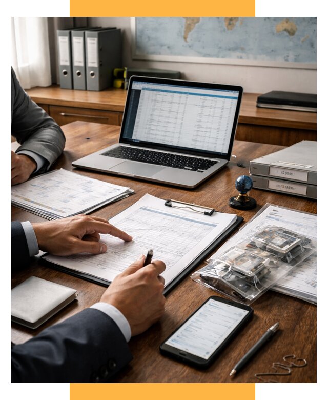 Проверка поставщика за рубежом от 8628 р. | СетСервис-Кно аудит