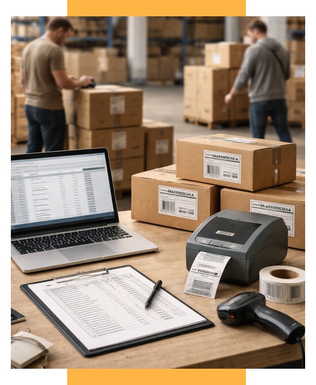 Маркировка импортных товаров от 4568 р. под ключ, СетСервис-Кно